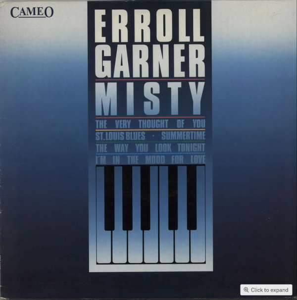 Erroll Garner Misty UK Vinyl LP