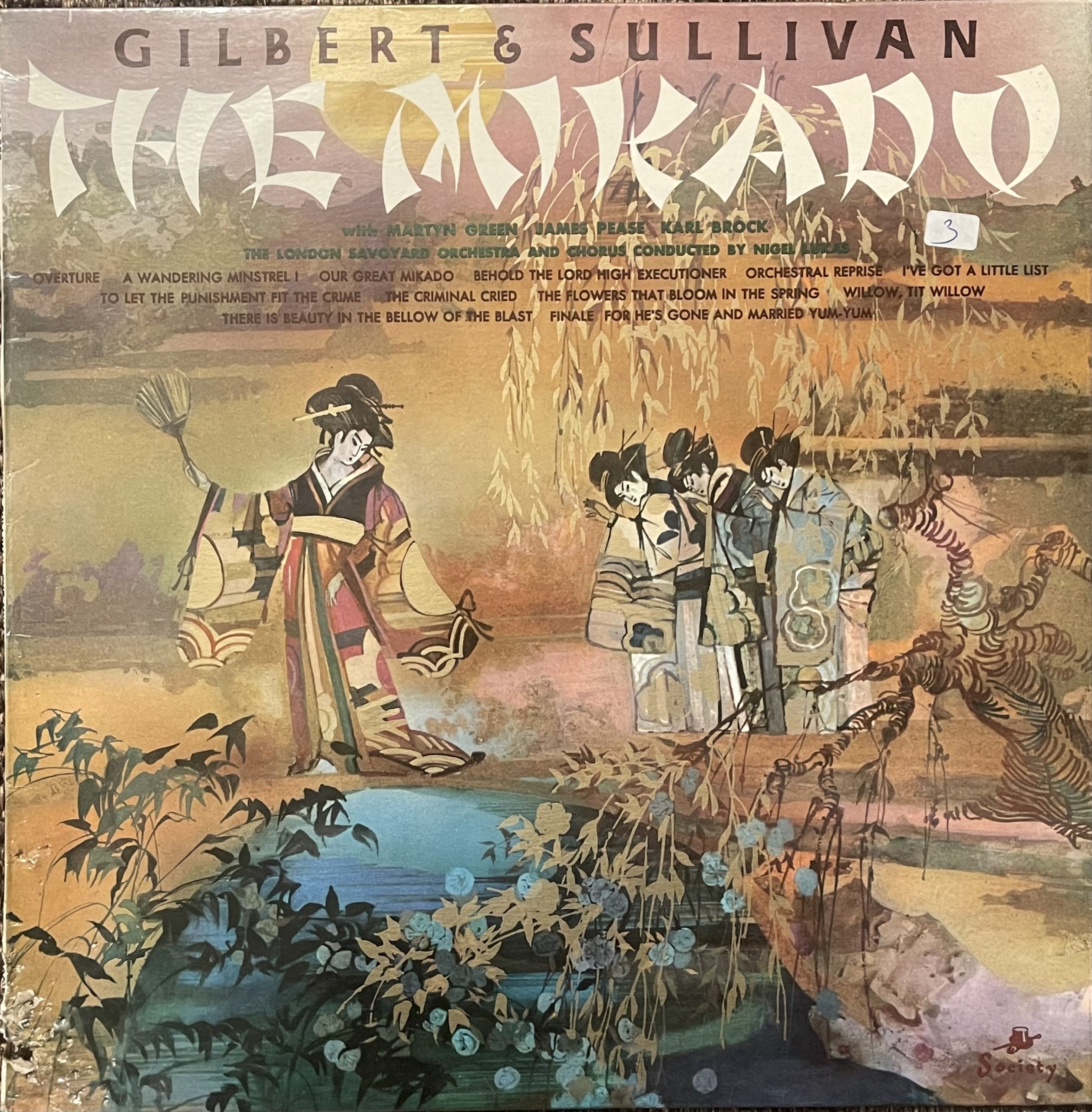 Gilbert & Sullivan - The Mikado - LP Vinyl