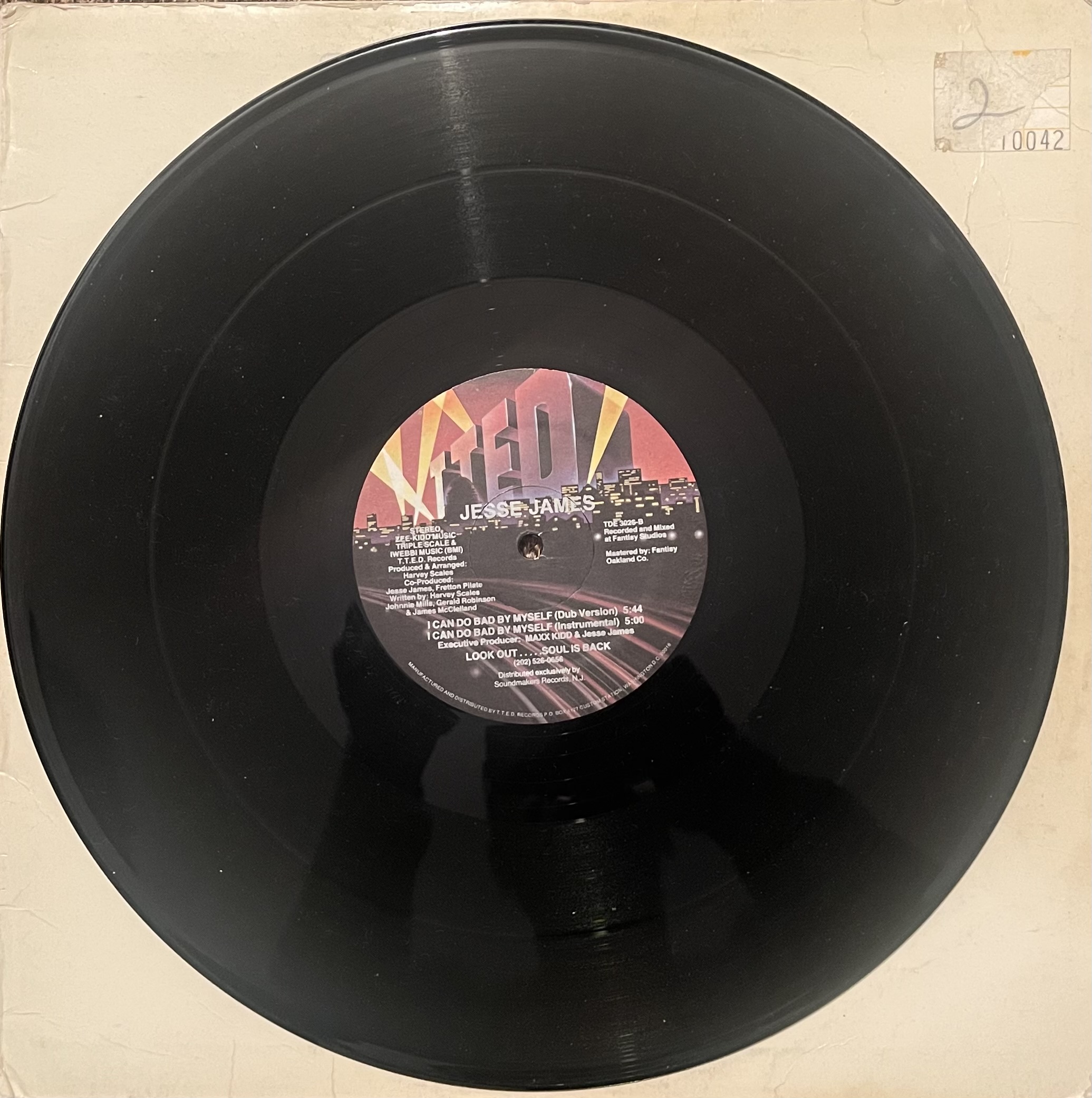 Jesse James (2) - I Can Do Bad By Myself, 12