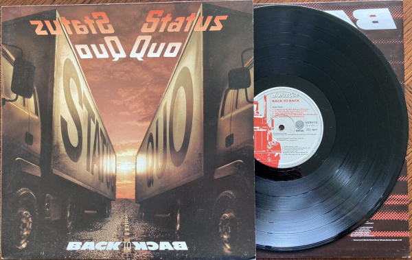 Status Quo Back To Back UK Vinyl LP - Image 3