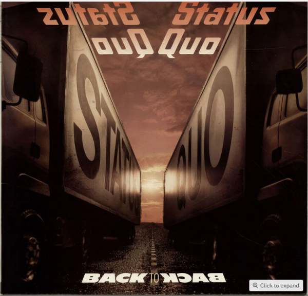 Status Quo Back To Back UK Vinyl LP