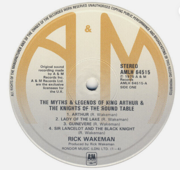 The Myths and Legends of King Arthur and the Knights of the Round Table Vinyl - Image 2