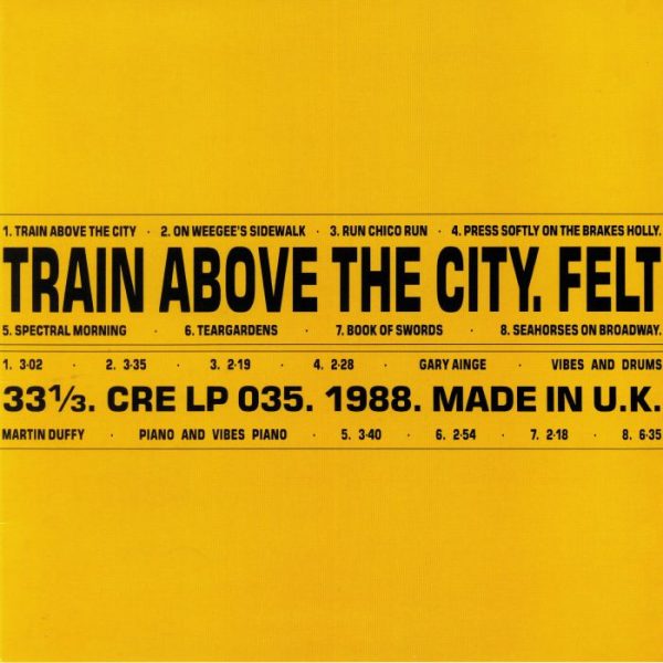 Train Above The City. Felt LP